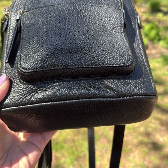 HENRI BENDEL Mini Pebbled Leather Influencer Convertible Iconic Backpack… - Picture 9 of 11